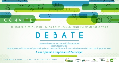 Debates Quinzenais - Fundo Ambiental - Montemor-o-Velho - 13 e 27 de Novembro