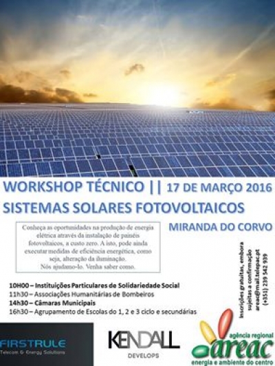 Agrupamento de Escolas de Miranda do Corvo com Painéis Fotovoltaicos